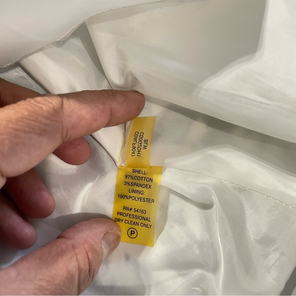 Calvin Klein Black White Abstract Print Fit & Flare Dress Sleeveless Collared - Picture 10 of 14